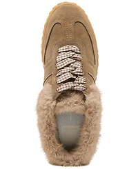 Dolce Vita Women's Izzey Plush Cozy Retro Slides Sneakers
