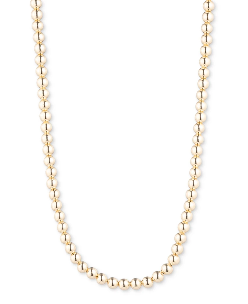 Lauren Ralph Lauren Pave Toggle Beaded 16" Collar Necklace