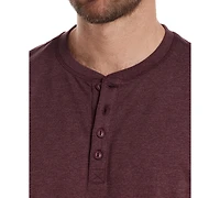Weatherproof Vintage Men's Long-Sleeve Jersey Henley Shirt