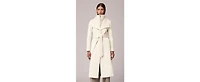 Soia & Kyo Women's Ilana-u Wool Belted Coat With Bib