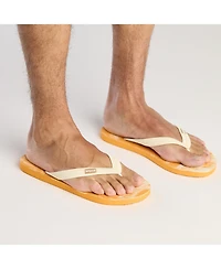 Feelgoodz Men's Men s Classicz Remix Natural Rubber Flip-Flop Thong Sandals
