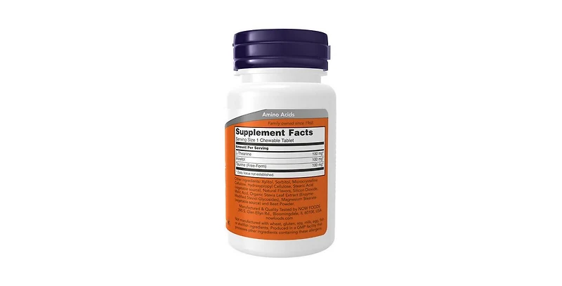 Now Foods L-Theanine ,100 mg ,90 Veg Caps