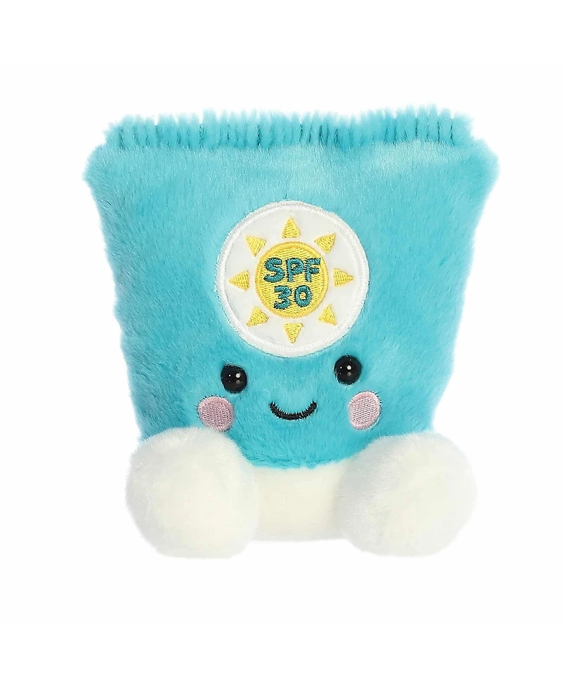 Aurora Mini Clara Sunscreen Palm Pals Adorable Plush Toy Blue 5"