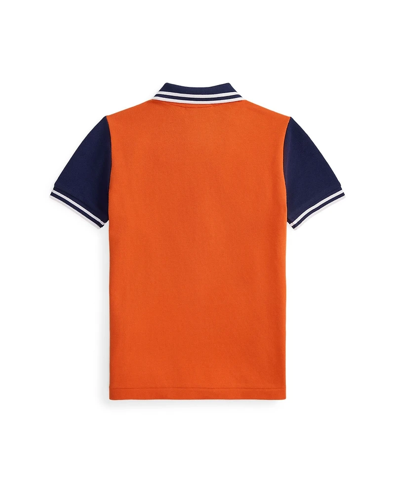 Polo Ralph Lauren Toddler and Little Boys Triple-Pony Cotton Mesh Shirt