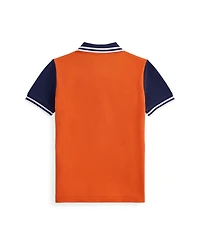 Polo Ralph Lauren Toddler and Little Boys Triple-Pony Cotton Mesh Shirt
