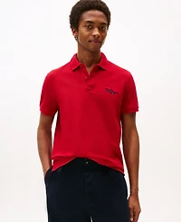 Tommy Hilfiger Men's Regular-Fit Logo Script Polo Shirt