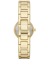 Skagen Women's Freja Lille Gold Stainless Steel Watch, 26mm
