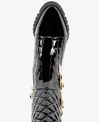 Things Ii Come Women's Gio Luxurious Quilted Dress Booties