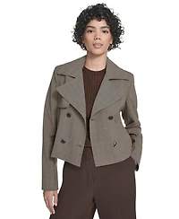 Calvin Klein Women's Cropped Trench Jacket