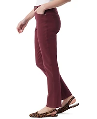 Gloria Vanderbilt Petite Amanda High-Rise Straight-Leg Jeans