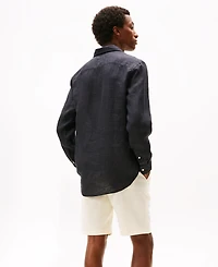 Tommy Hilfiger Men's Pigment-Dyed Linen Shirt