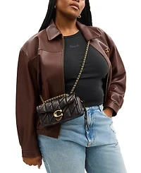Coach Tabby Quilted Leather Mini Shoulder Bag 20