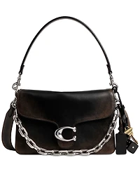 Coach Chain Tabby Small Leather Shoulder Bag