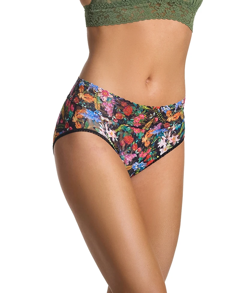 Hanky Panky Women's Printed Signature Lace French Brief Panty