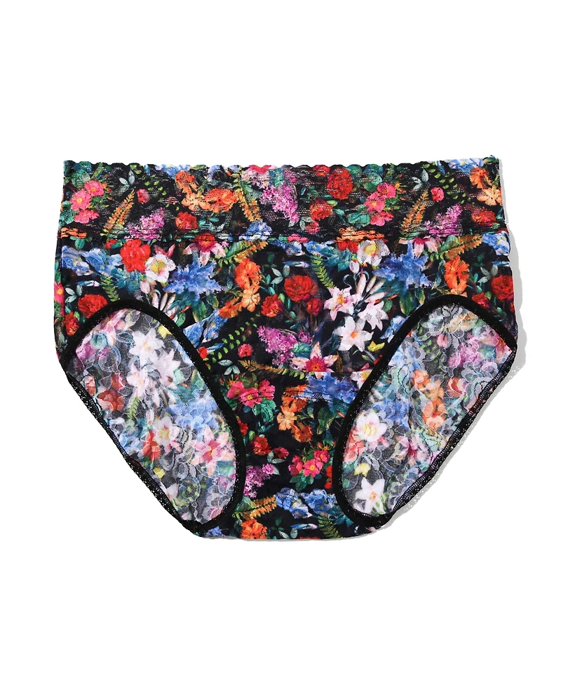 Hanky Panky Women's Printed Signature Lace French Brief Panty