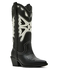 Madden Girl Women's Saloonn Novelty Cowboy Boots