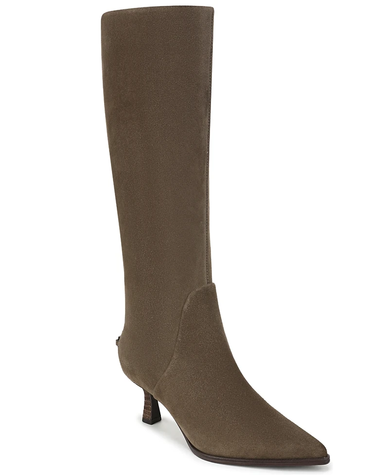 Circus Ny by Sam Edelman Women's Yulia Wide-Calf Kitten-Heel Dress Boots