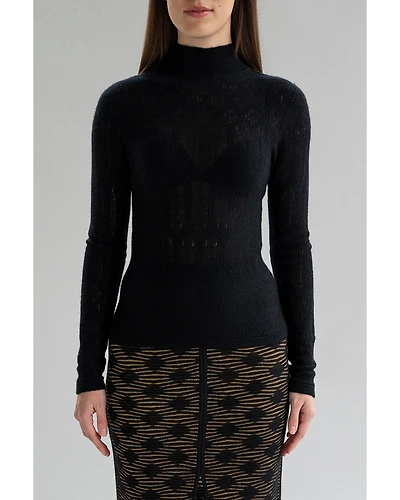 Sskein Women's 's Elise Pointelle Lace Sweater