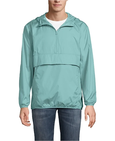 Lands' End Men's Upf 50 Anorak Windbreaker