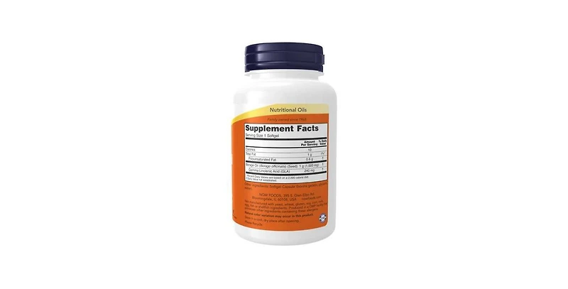 Now Foods Borage Oil, 1000 mg, 60 Softgels