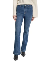Dkny Jeans Women's High-Rise Flare Trouser