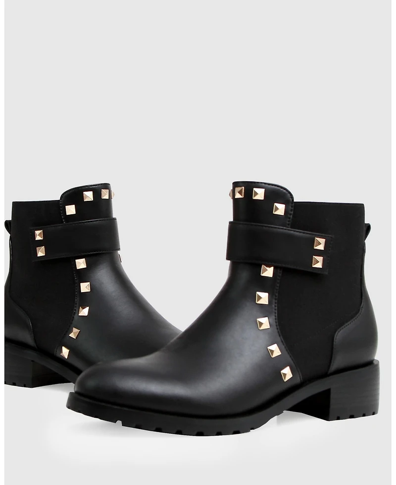 Belle & Bloom City Lights Leather Ankle Boot