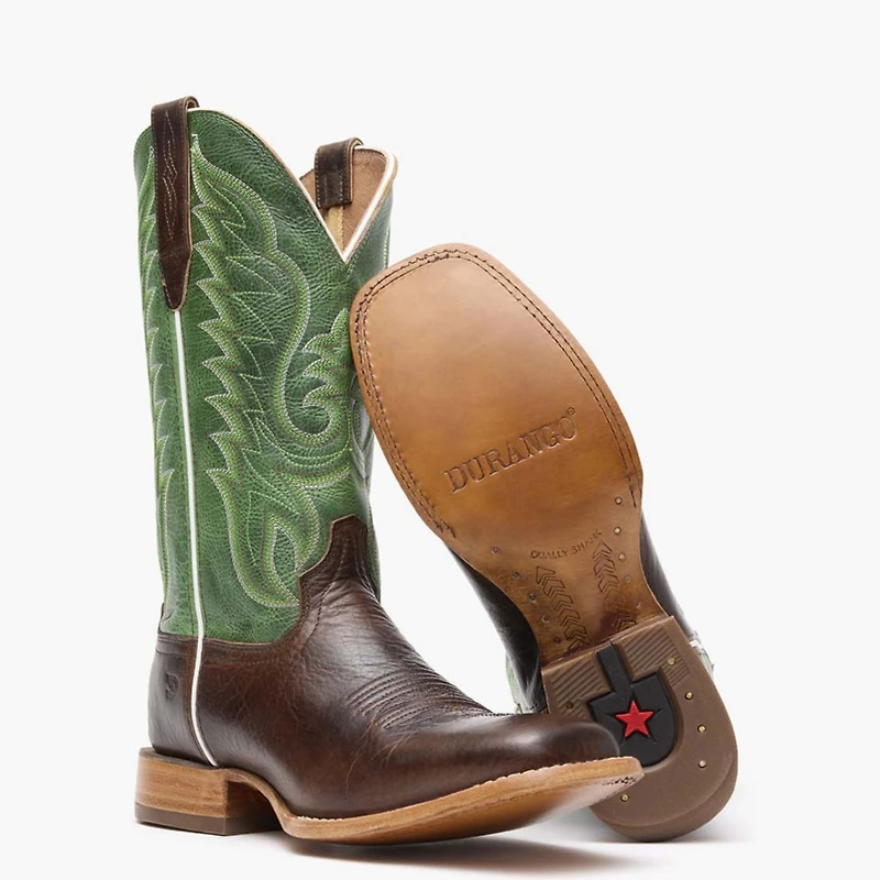 Durango Men's Arena Pro Hickory and Shamrock Green Western Boot
