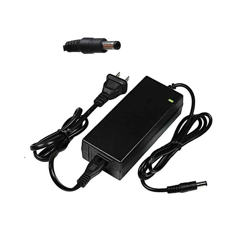 Urbanmax 42V 2A Dc Power Adapter for 36V Electric Bike Lithium Battery, 5.5mm/2.1mm/2.5mm Connector