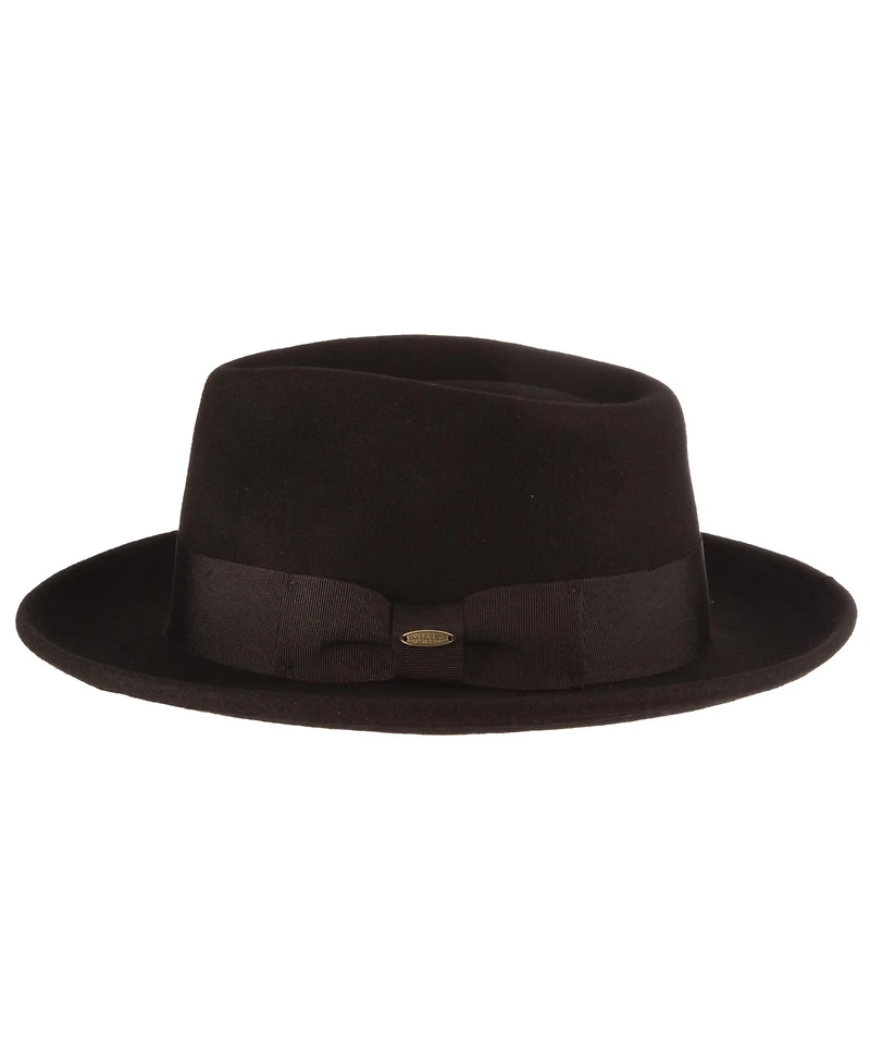 Scala Men's Felt Fedora Hat