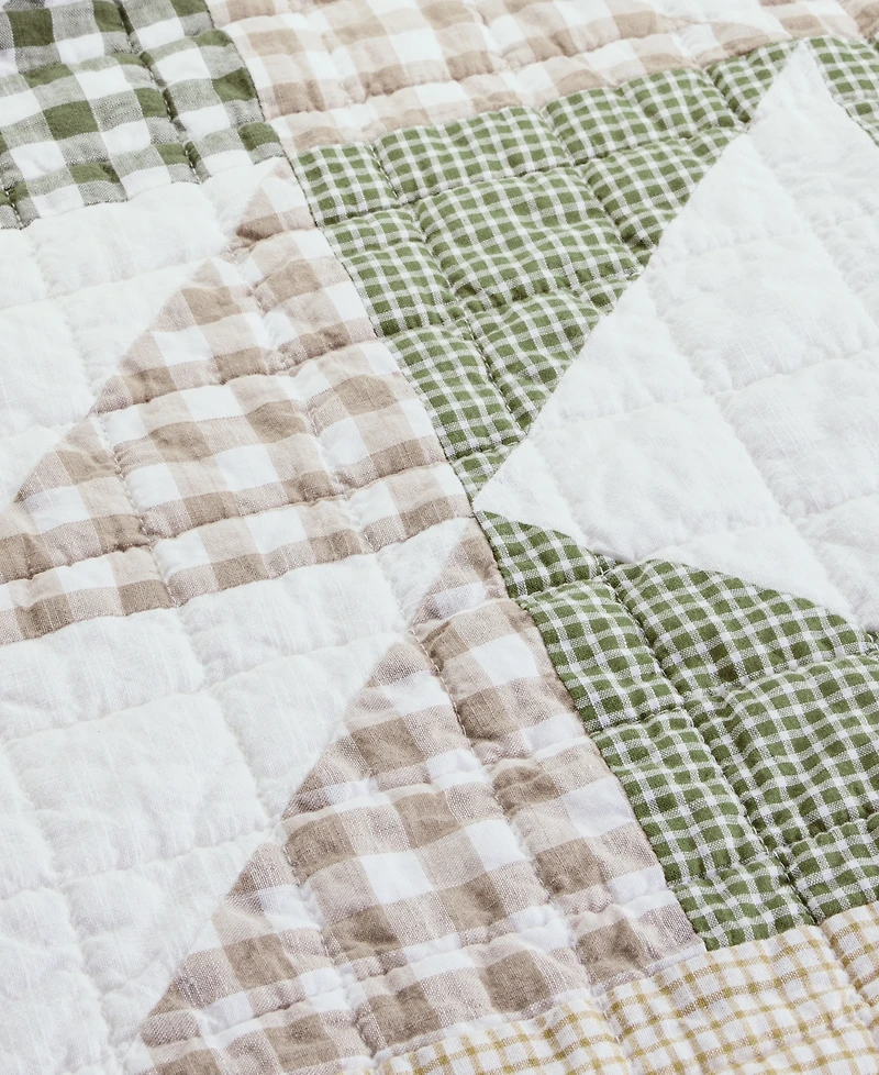 Charter Club Woodland Patchwork 2-Pc. Quilt Set, Twin, Macy's Exclusive