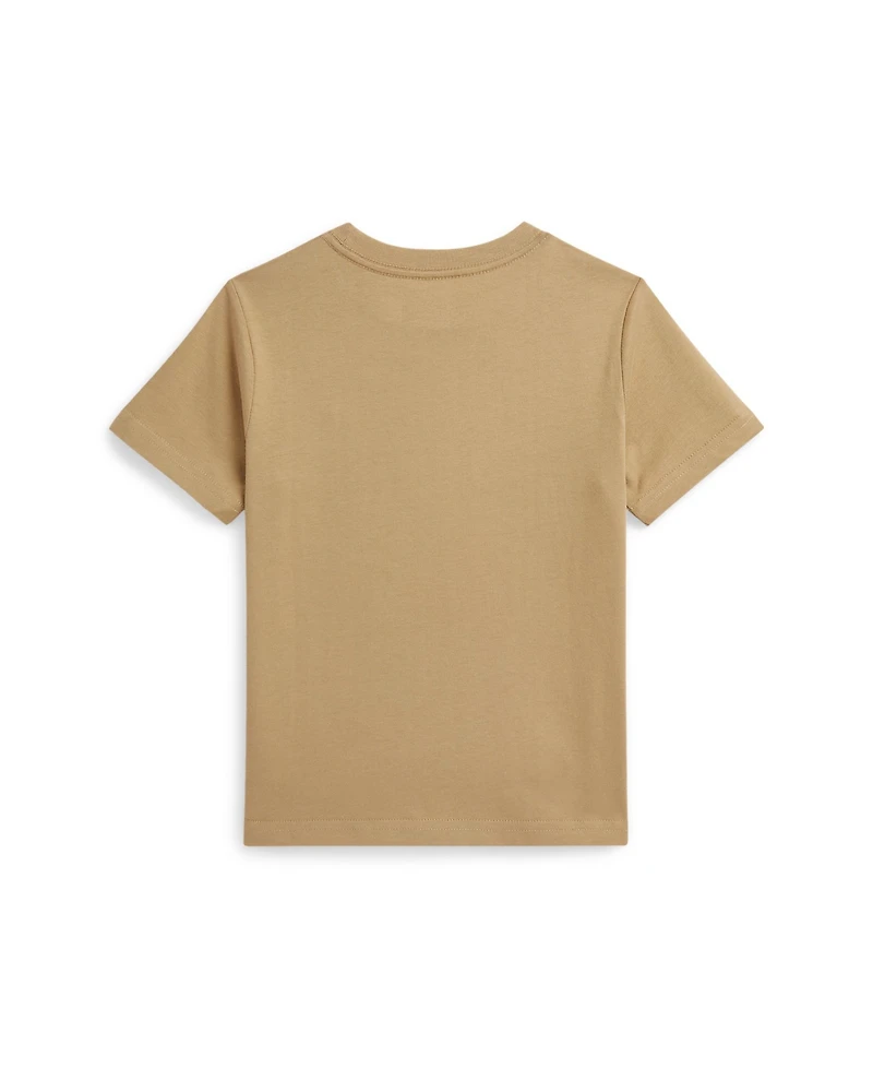 Polo Ralph Lauren Toddler and Little Boys Cotton Jersey Crewneck T-Shirt