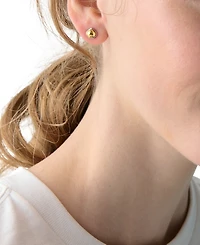 kate Spade new york Two-Tone Sculpted Mini Stud Earrings