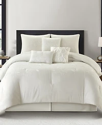 Stratford Park Safina Floral 7-Pc. Comforter Set, California King