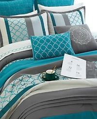 Stratford Park Avalon Geometric 16-Pc. Comforter Set, California King