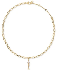 kate spade new york Gold-Tone One In A Million Champagne Charm
