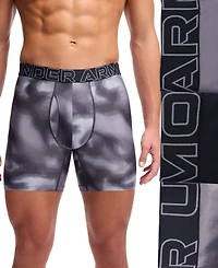 Under Armour Men's 3-Pk. Performance Tech 6" Boxer Briefs