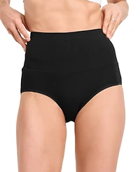 Jockey Women's 3-Pk. Skimmies 360° Tummy Smoothing Cotton Brief Underwear 4854
