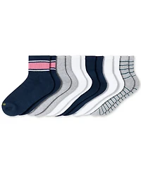 Hue Women's Mini Crew 6 Pack Socks U10227
