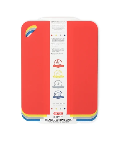 Dexas Grippmat Flexible 4-Piece Cutting Mats Set
