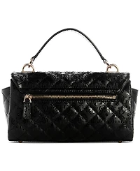 Guess Idra Small Top Handle Quilted Flap Crossbody Bag