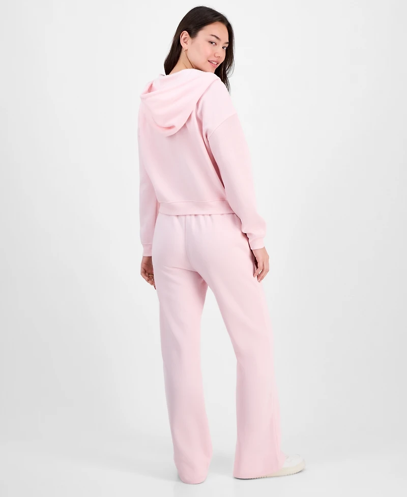 Planet Heart Juniors' Novelty Flare Fleece Sweatpants