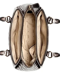 Guess Tinsley Medium Quilted Three Compartment Satchel