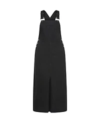 City Chic Women's Pinafore Maxi Dress