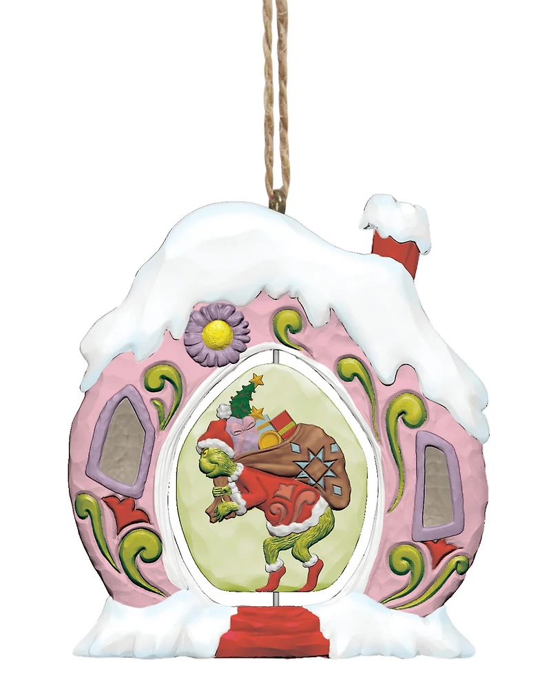 Jim Shore Grinch Whoville House Ornament