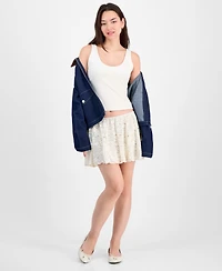 Hippie Rose Juniors' Scoop-Neck Tank Top