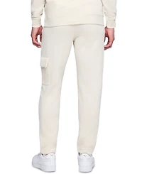 Puma Men's Ess Regular-Fit Logo Embossed Fleece Cargo Pants