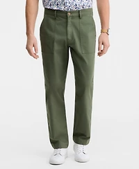 Club Room Men's Cotton Blend Relaxed Utility Pants, Macy's Exclusive