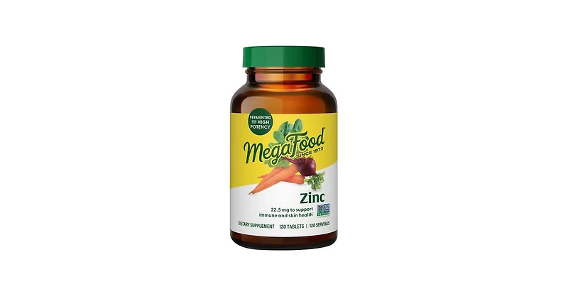 MegaFood Zinc, 120 Tabs