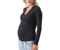 Ripe Maternity Maternity Ripe Luxe Knit Embrace Nursing Top