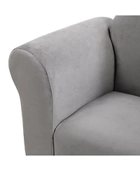 Cesicia Kids Chair, Kids Upholstered Couch with ottoman